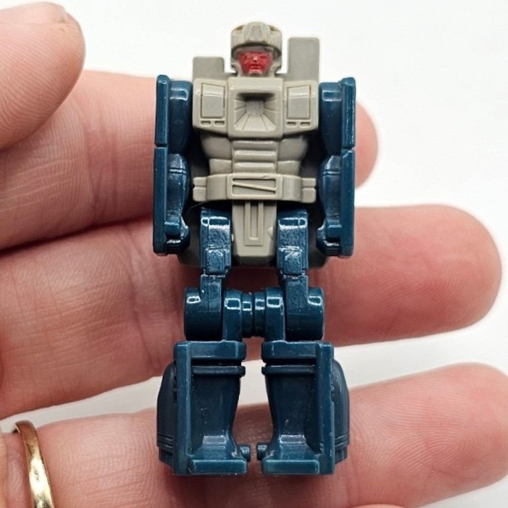 Vintage Hasbro Transformers G1 Headmaster Duros Hardhead Pilot Figure 1987